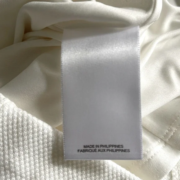 Express White Tulip Sleeve Sheath Dress XXS - Picture 6 of 7